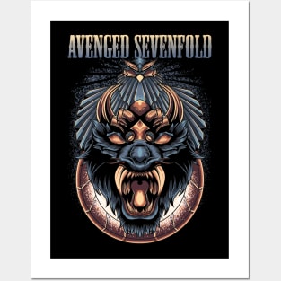 SEVENFOLD AVENGED BAND Posters and Art